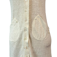 Load image into Gallery viewer, Vintage Gel Bien Ivory Tweed Coat Mini Dress