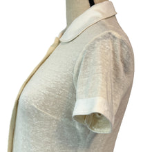 Load image into Gallery viewer, Vintage Gel Bien Ivory Tweed Coat Mini Dress