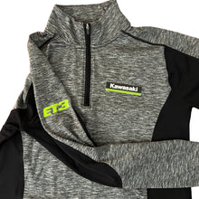 Load image into Gallery viewer, Koret Kawasaki Logo 1/4 Zip Pullover Fleece Top Size Medium