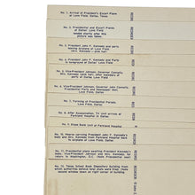 Load image into Gallery viewer, Antique President John F. Kennedy Dallas Texas Postcards Lot