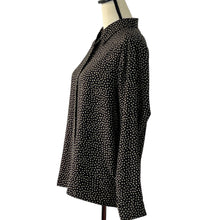 Load image into Gallery viewer, Vintage Yves St. Clair Buttons Up Blouse Polka Dots Prints Long Sleeve Shirt