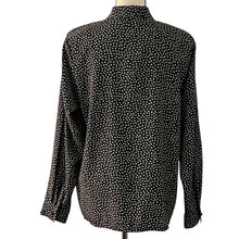 Load image into Gallery viewer, Vintage Yves St. Clair Buttons Up Blouse Polka Dots Prints Long Sleeve Shirt