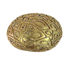 Load image into Gallery viewer, VTG Brutalist Brass Belt Buckle