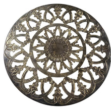 Load image into Gallery viewer, Silverplate Hollowware by Raimond Openwork Filigree Trivets Set of 3