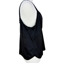 Load image into Gallery viewer, VTG Black Lace Trim Cami Size 40