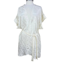 Load image into Gallery viewer, VTG Lucie Ann Satin & Lace Robe Size Medium USA