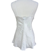 Load image into Gallery viewer, VTG White Lace Baby Doll Nighty Set Size Small