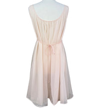 Load image into Gallery viewer, Vanity Fair 50s Chiffon & Lace Nightgown Size 36