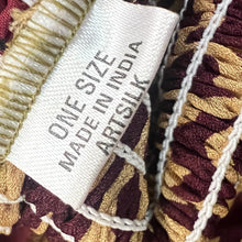 Load image into Gallery viewer, What Women Wear Colorful Art Silk Boho Maxi Skirt One Size