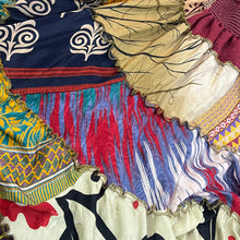 Load image into Gallery viewer, What Women Wear Colorful Art Silk Boho Maxi Skirt One Size