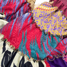 Load image into Gallery viewer, What Women Wear Colorful Art Silk Boho Maxi Skirt One Size