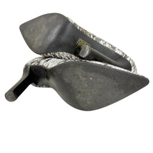 Load image into Gallery viewer, Jeffrey Campbell Ibiza Theodora Pump 8.5 Black White Splattered