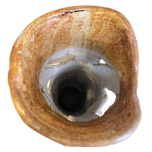 Load image into Gallery viewer, 1970s Tall Primitive Pottery Vase 17" Signed By Artist