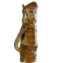 Load image into Gallery viewer, 1970s Tall Primitive Pottery Vase 17" Signed By Artist