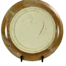 Load image into Gallery viewer, 1970s Signed Studio Art Pottery Mugs and Plate 3 Pcs Set