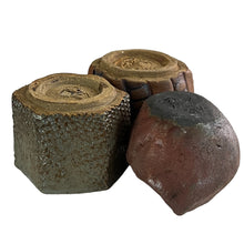 Load image into Gallery viewer, Studio Art Pottery Mini Plant Pot Trio Signed and Dated One of A Kind