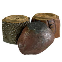 Load image into Gallery viewer, Studio Art Pottery Mini Plant Pot Trio Signed and Dated One of A Kind