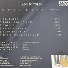 Load image into Gallery viewer, Hank Mobley Soul Station CD Limited Edition 1st