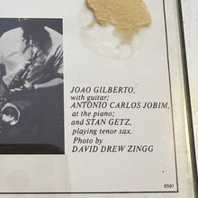Load image into Gallery viewer, Getz / Gilberto Stan Getz Joao Gilberto Featuring Antonio Carlos Jobim