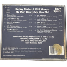 Load image into Gallery viewer, Benny Carter My Man Benny Phil Wood My Man Phil Jazz Society