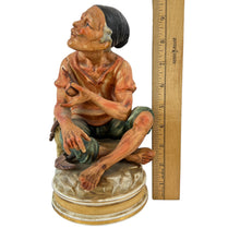 Load image into Gallery viewer, Vintage Japan Degorama Inc Fe-7 Old Guiseppe Porcelain Figurine 9.5"