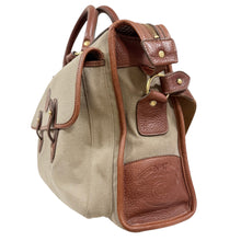 Load image into Gallery viewer, Vintage Ghurka No 17 The Satchel Canvas Leather Messenger Bag w Strap