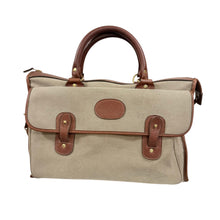 Load image into Gallery viewer, Vintage Ghurka No 17 The Satchel Canvas Leather Messenger Bag w Strap