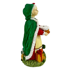 Load image into Gallery viewer, The International Santa Claus Collection Mrs Irish Father Christmas Figurine 1992 4.5"