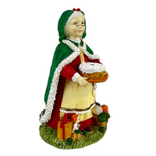Load image into Gallery viewer, The International Santa Claus Collection Mrs Irish Father Christmas Figurine 1992 4.5"