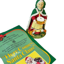 Load image into Gallery viewer, The International Santa Claus Collection Mrs Irish Father Christmas Figurine 1992 4.5"