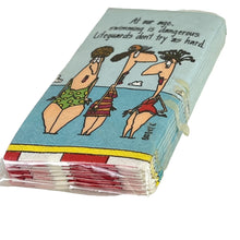 Load image into Gallery viewer, Vintage Design Inc. Gregory K Swimming Women Cocktail Napkins 8Pcs