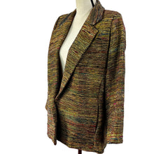 Load image into Gallery viewer, Vintage Metallic Women Blazer Size S
