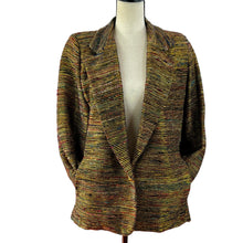Load image into Gallery viewer, Vintage Metallic Women Blazer Size S