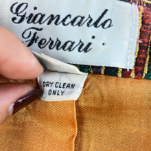 Load image into Gallery viewer, Vintage Metallic Women Blazer Size S