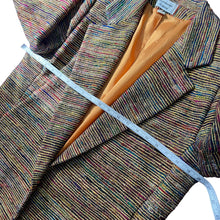 Load image into Gallery viewer, Vintage Metallic Women Blazer Size S