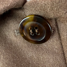 Load image into Gallery viewer, Vintage Oscar De La Renta Brown Wool Blazer Jacket Size Small