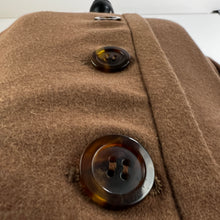 Load image into Gallery viewer, Vintage Oscar De La Renta Brown Wool Blazer Jacket Size Small