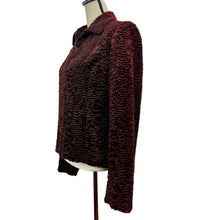 Load image into Gallery viewer, Vintage Brown Velvet Zip Blazer Jacket Size 12