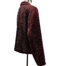 Load image into Gallery viewer, Vintage Brown Velvet Zip Blazer Jacket Size 12