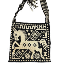 Load image into Gallery viewer, Vintage 70s Woven Shoulder Bag w Horse