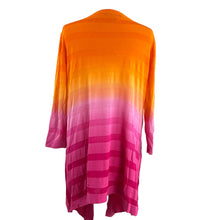 Load image into Gallery viewer, Peter Nygard Pink & Orange Ombre Duster Sweater