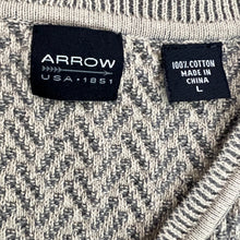 Load image into Gallery viewer, 100% Cotton Pullover V Neck Sweater Vest Size Large