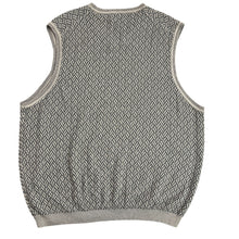 Load image into Gallery viewer, 100% Cotton Pullover V Neck Sweater Vest Size Large