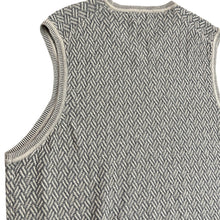 Load image into Gallery viewer, 100% Cotton Pullover V Neck Sweater Vest Size Large