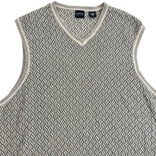 Load image into Gallery viewer, 100% Cotton Pullover V Neck Sweater Vest Size Large