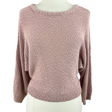 Load image into Gallery viewer, Cropped Knit Muave Sweater Size Small