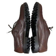 Load image into Gallery viewer, Vintage Faconnable Lug Sole Brown Leather Derby Shoes Size 11 W