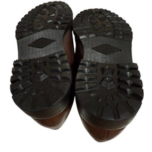 Load image into Gallery viewer, Vintage Faconnable Lug Sole Brown Leather Derby Shoes Size 11 W