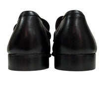 Load image into Gallery viewer, Vintage 90s Bruno Magli Black Leather Loafers Size 9.5