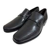 Load image into Gallery viewer, Vintage 90s Bruno Magli Black Leather Loafers Size 9.5
